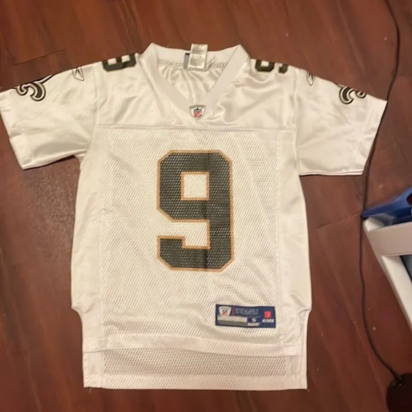 Drew Brees Kids New Orleans Saints Jersey Sz Small (8)
